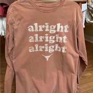 Vintage Texas Longhorns Long Sleeve Tshirt